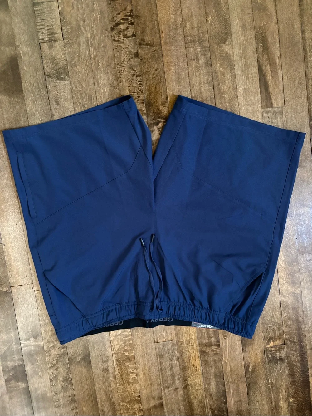 Gerry Weber Navy Athletic Trail Shorts with Elastic Waist